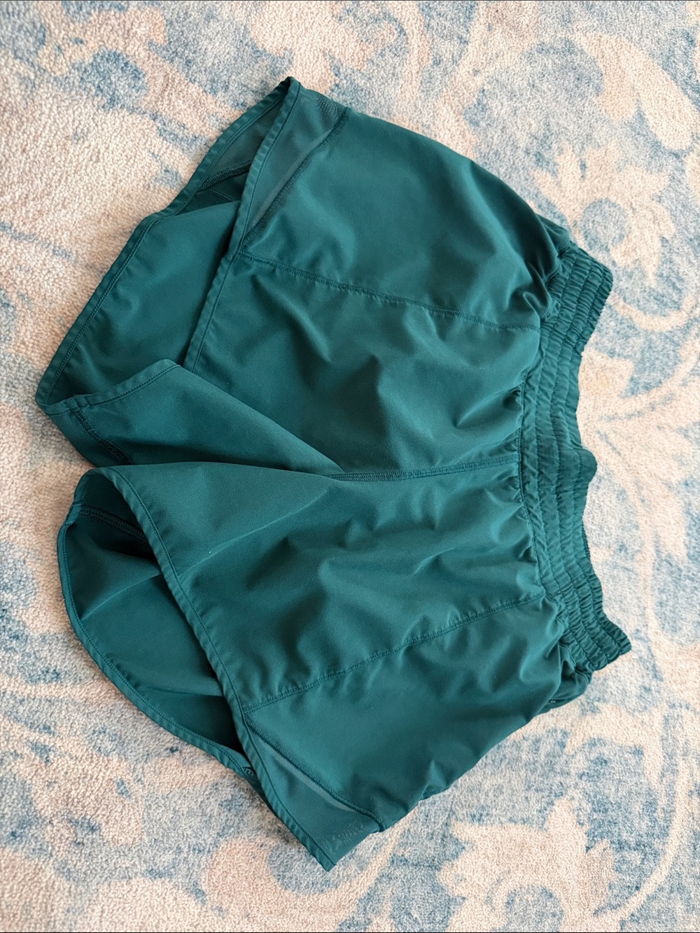lululemon athletica Teal Green Athletic Shorts